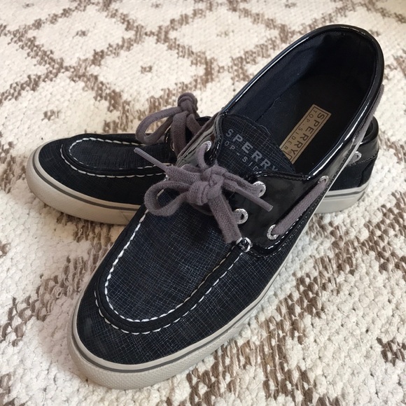 blue sperry shoes